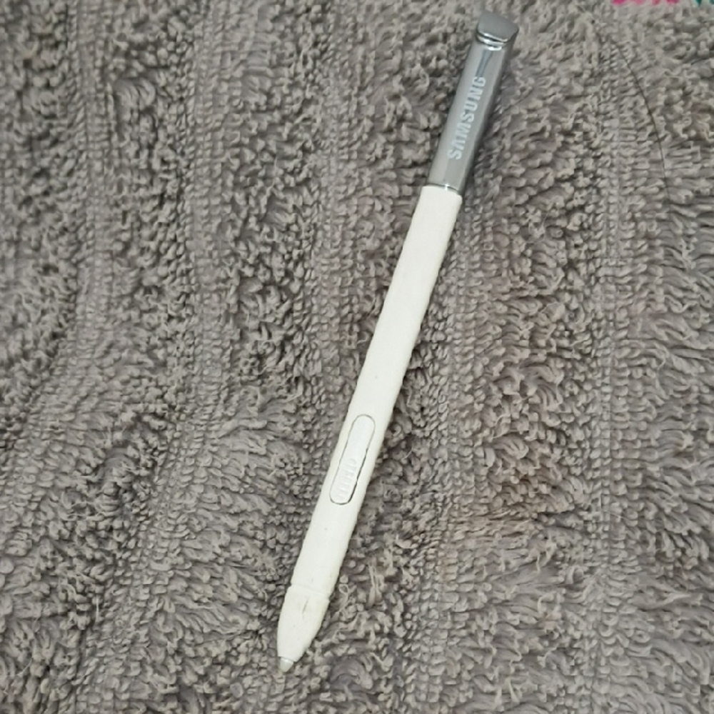 Samsung Silver and White Stylus Note